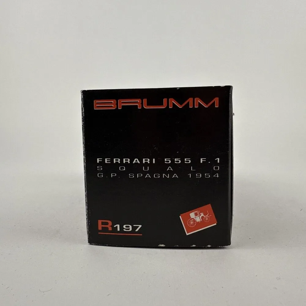 Brumm Models 1:43 Scale R197 - 1954 Ferrari 555 F1 Red #38
